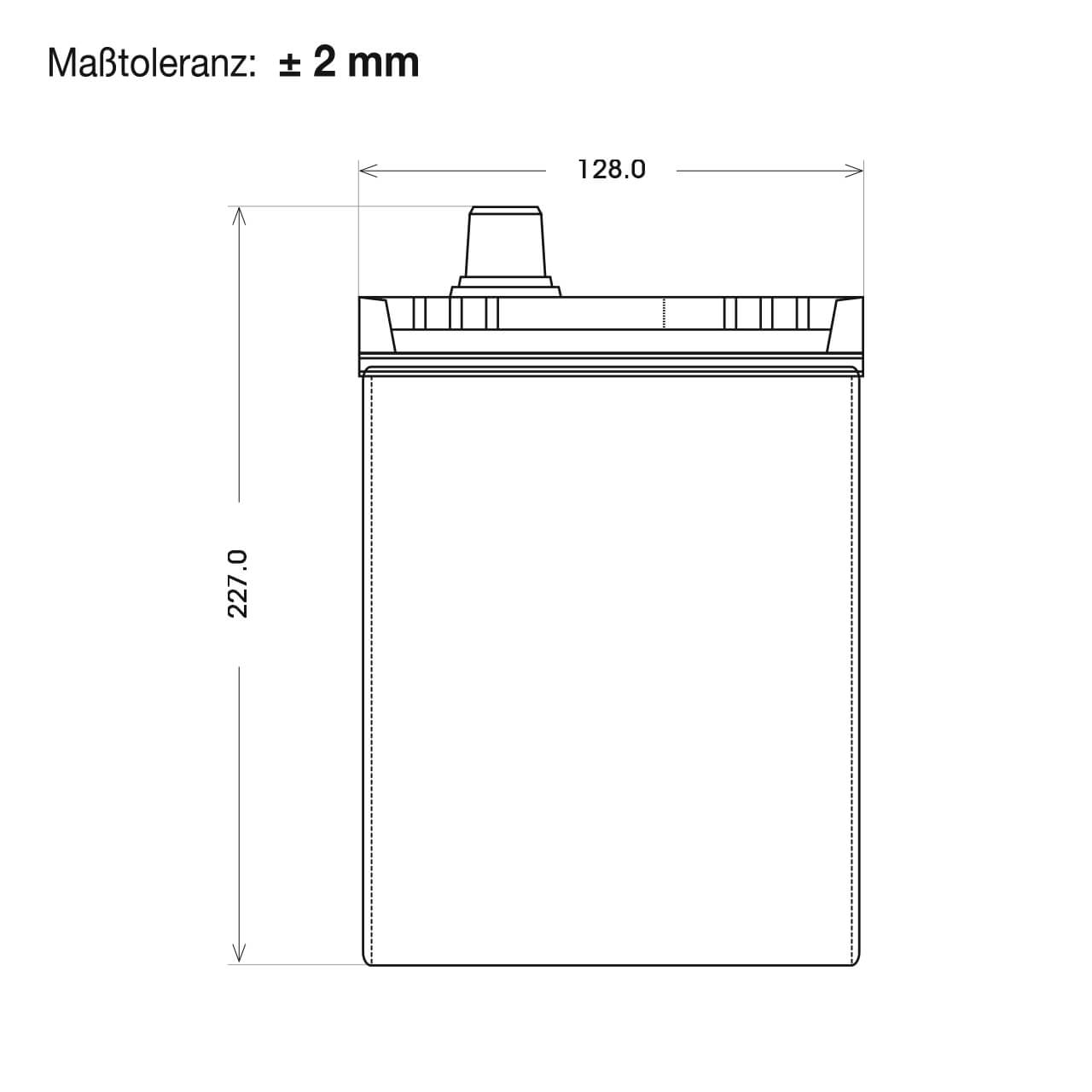 BlackMax ASIA 45-03 12V 45Ah 390A/EN Autobatterie