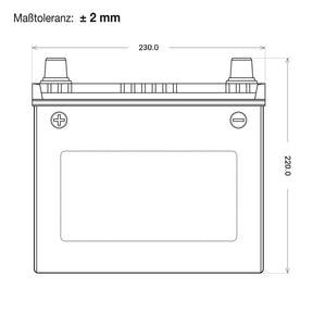 BlackMax ASIA 55-13 12V 55Ah 440A/EN Autobatterie