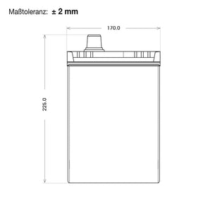 BlackMax ASIA 75-01 12V 75Ah 540A/EN Autobatterie