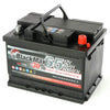 Autobatterie BlackMax 12V 65Ah Seite rechts