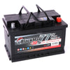 Autobatterie BlackMax 12V 77Ah Seite links