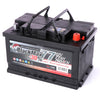 Autobatterie BlackMax 12V 77Ah Seite rechts