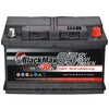 Autobatterie BlackMax 12V 85Ah Front