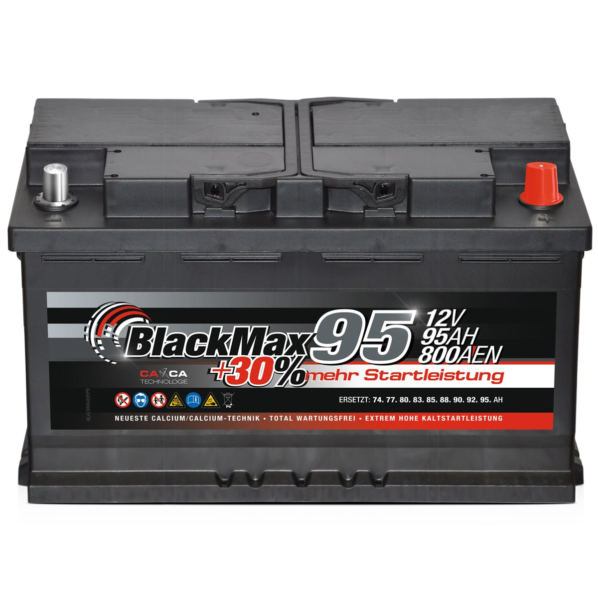 Batterie auto 95Ah - 800A 12 Volts CARREFOUR : la batterie à Prix Carrefour
