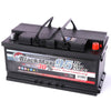 Autobatterie BlackMax 12V 95Ah Seite rechts