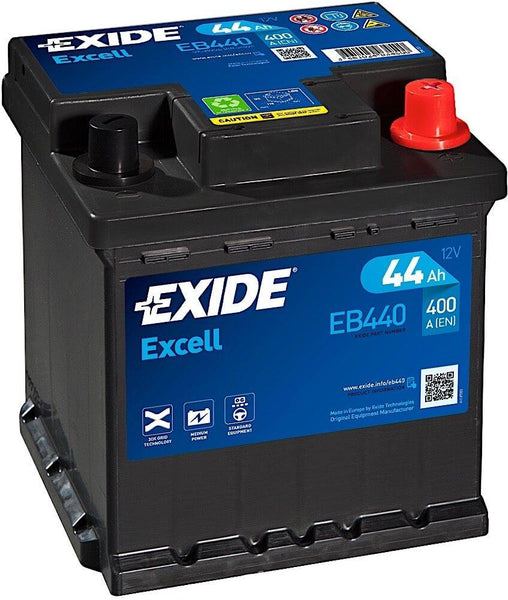 Exide Excell EB440 12V 44Ah 400A/EN Autobatterie