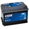 Autobatterie Exide Excell EB712 12V 71Ah Seite links