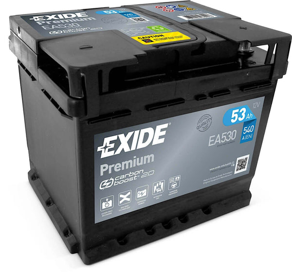 Exide Premium Carbon Boost EA530 12V 53Ah 540A/EN Autobatterie