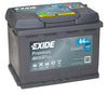 Autobatterie Exide Premium Carbon Boost 2.0 EA640 12V 64Ah Seite links