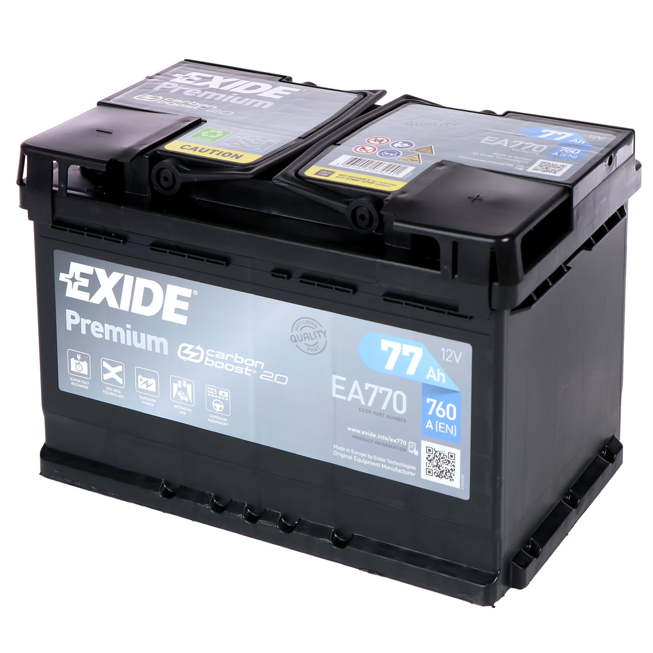 Batterie Exide EA770
