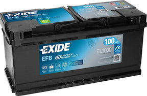 Autobatterie Exide Carbon Boost 2.0 EFB EL1000 12V 100Ah Seite links