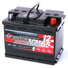 Autobatterie BlackMax Start-Stop AGM 12V 65Ah Seite rechts