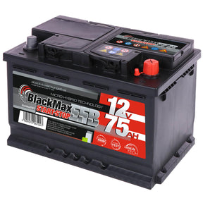 BlackMax Start-Stop EFB 12V 75Ah 700A/EN Autobatterie