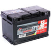 Autobatterie BlackMax Start-Stop EFB 12V 90Ah Seite links