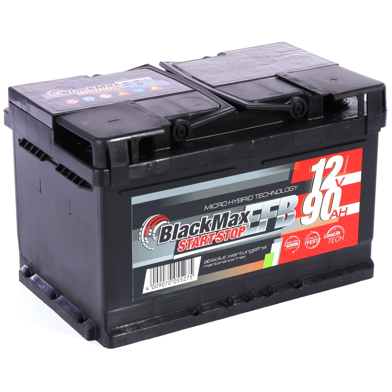 Autobatterie 90Ah 12V 860A/EN Starterbatterie
