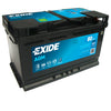 Autobatterie Exide AGM EK800 12V 80Ah Seite links