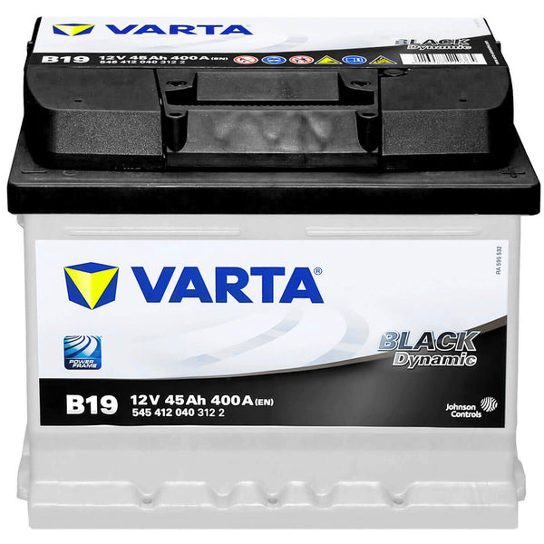 Varta B19 Black Dynamic 12V 45Ah 400A/EN Autobatterie