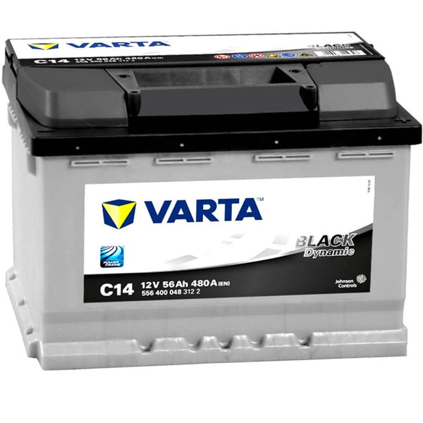 Varta C14 Black Dynamic 12V 56Ah 480A/EN Autobatterie