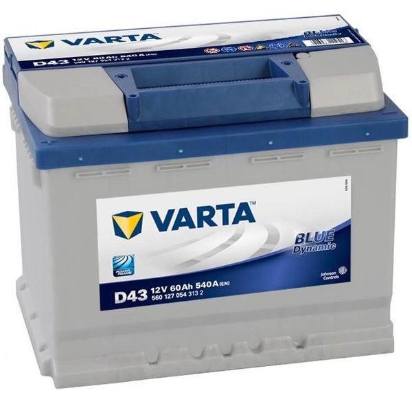 Varta D43 Blue Dynamic 12V 60Ah 540A/EN Autobatterie