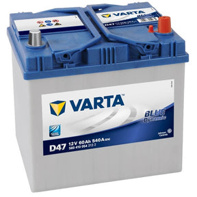Autobatterie Varta Blue Dynamic D47 12V 60Ah 5604100543132 Seite links