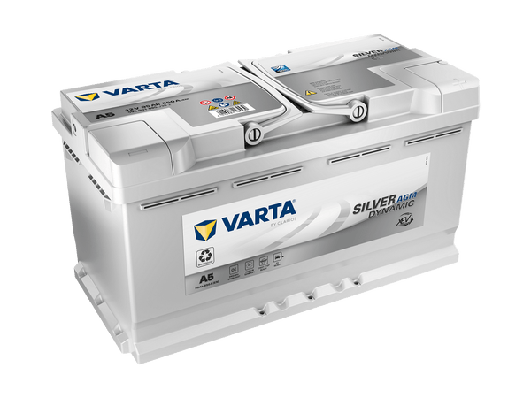 Varta A5 Silver Dynamic AGM 12V 95Ah 850A/EN ersetzt Varta G14 Autobatterie