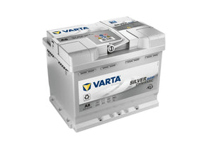 Autobatterie Varta Silver Dynamic AGM xEV Start Stop A8 12V 60Ah 560901068J382 Seite links