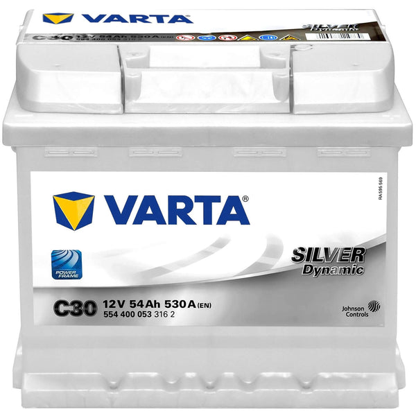 Varta C30 Silver Dynamic 12V 54Ah 530A/EN Autobatterie