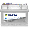 Autobatterie Varta Silver Dynamic D21 12V 61Ah 5614000603162 Front