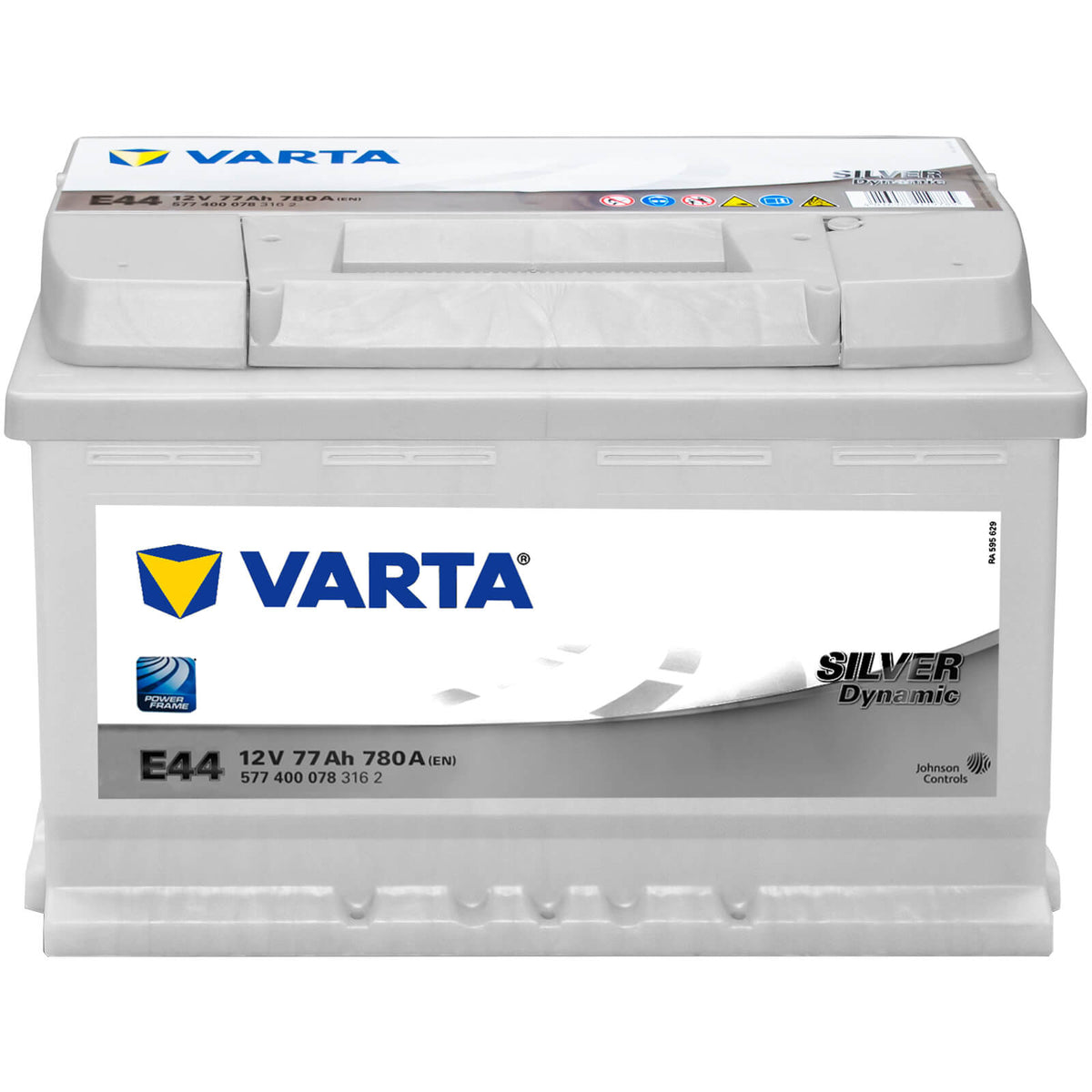 Akumulator Varta E44 77Ah 780A 12V D+