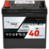 Bordnetzbatterie SilverMax EV A40-13 12V 40Ah Front