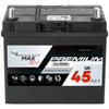 Bordnetzbatterie SilverMax EV A45-01 12V 45Ah Front