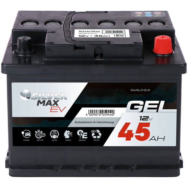 SilverMax EV GEL 12V 45Ah 300A/EN Bordnetzbatterie