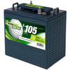 Golf Cart und Utility Vehicle Batterie GreenMax Golf Ace T-105 6V 225Ah Seite rechts