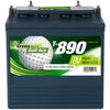 Golf Cart und Utility Vehicle Batterie GreenMax T-890 (GC8) 8V 190Ah Front