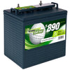 Golf Cart und Utility Vehicle Batterie GreenMax T-890 (GC8) 8V 190Ah Seite links