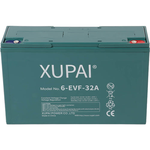 XUPAI 6-EVF-32A AGM 12V 32Ah C3 (3hr) Traktionsbatterie