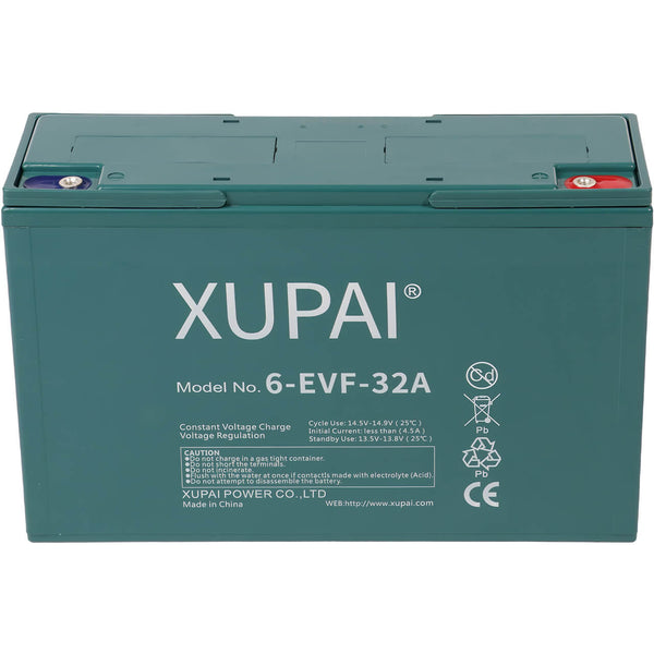 XUPAI 6-EVF-32A AGM 12V 32Ah C3 (3hr) Traktionsbatterie