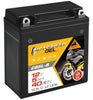 Motorradbatterie Panther GEL CB5L-B 50512 12V 5Ah Seite links