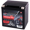 Motorradbatterie BlackMax Motorsport GEL HD30HL-BS 12V 30Ah Seite rechts