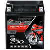 Motorradbatterie BlackMax Motorsport GEL YB14LA-2 51411 12V 14Ah Front