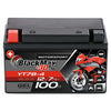 Motorradbatterie BlackMax Motorsport GEL YT7B-4 50715 12V 7Ah Front