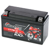 Motorradbatterie BlackMax Motorsport GEL YT7B-4 50715 12V 7Ah Seite rechts