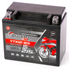 Motorradbatterie BlackMax Motorsport GEL YTX12-BS 51012 12V 12Ah Seite rechts