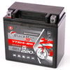 Motorradbatterie BlackMax Motorsport GEL YTX14-BS 51214 12V 14Ah Seite rechts