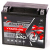 Motorradbatterie BlackMax Motorsport GEL YTX20-BS 52013 12V 20Ah Seite rechts