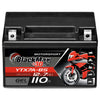 Motorradbatterie BlackMax Motorsport GEL YTX7A-BS 50615 12V 7Ah Front