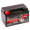 Motorradbatterie BlackMax Motorsport GEL YTX7A-BS 50615 12V 7Ah Seite links