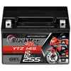 Motorradbatterie BlackMax Motorsport GEL YTZ14S 51121 12V 12Ah Front