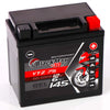 Motorradbatterie BlackMax Motorsport GEL YT7S 50616 12V 6Ah Seite links