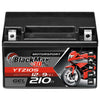 Motorradbatterie BlackMax Motorsport GEL YTZ10S 50922 12V 9Ah Front